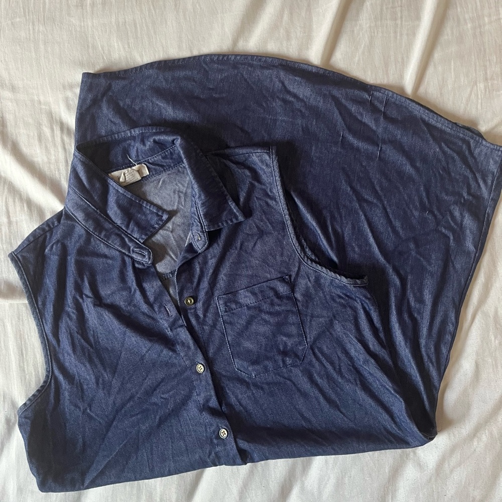 Denim-inspired dress from Passport